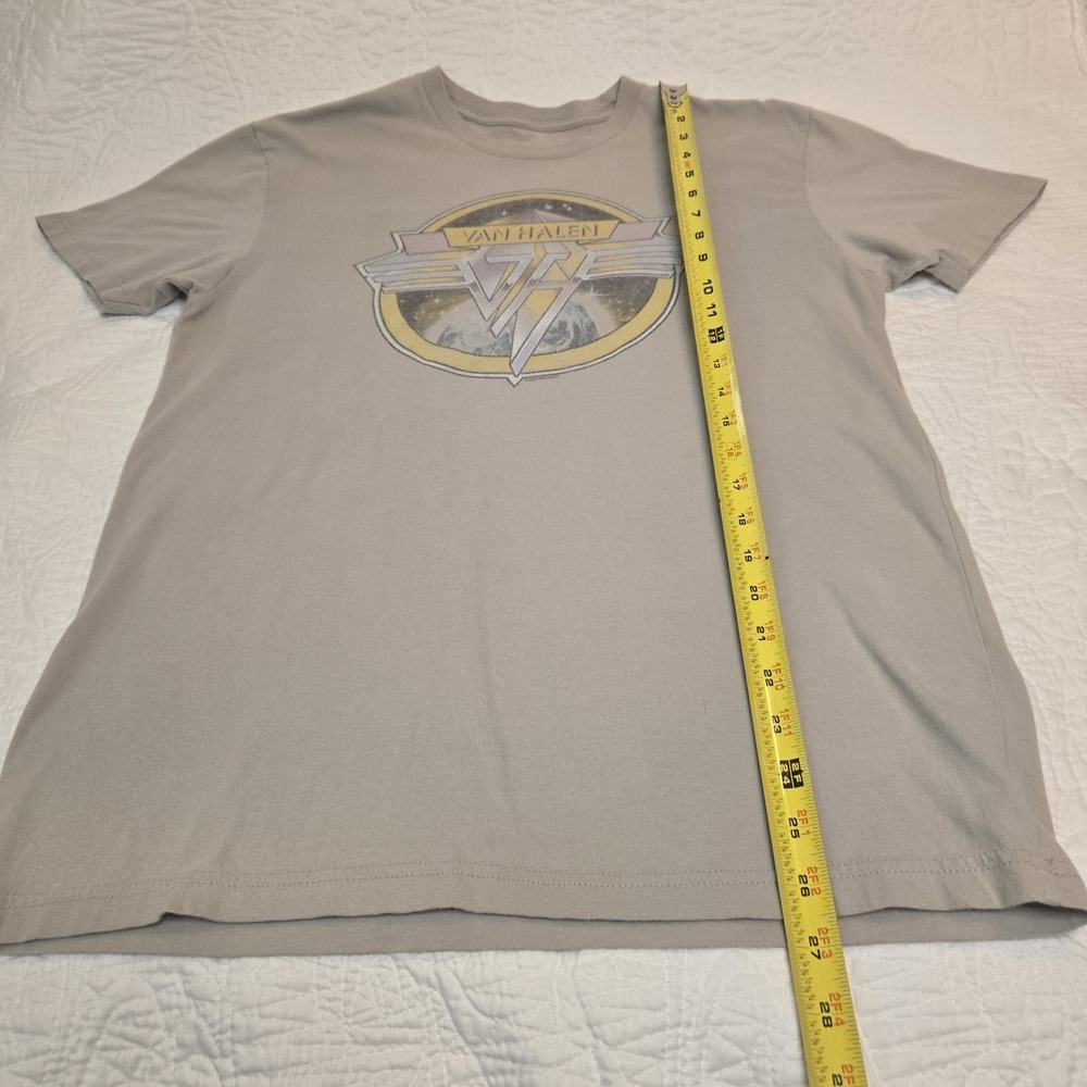 Van Halen T Shirt Cotton Short Sleeve Pastel Unisex Medium - Picture 5 of 9